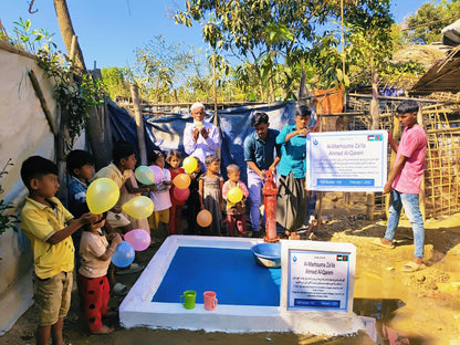 Concrete Fountain: help 10.000 people/yr