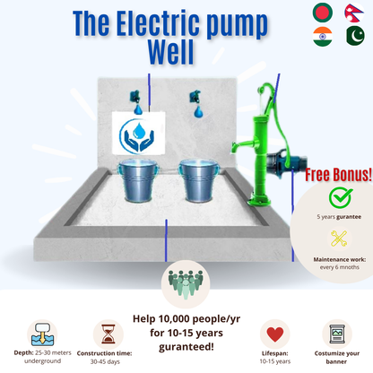 The electric pump Well